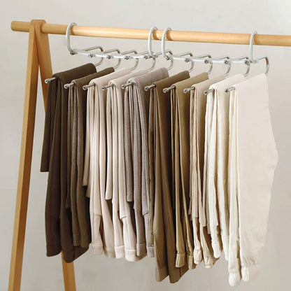 Space-Saver 5-in-1 Hanger | Multi-Layer Foldable Hanger