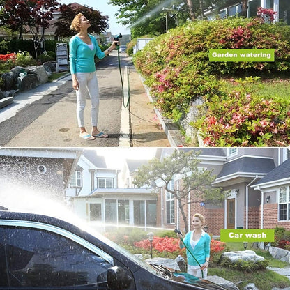 Expandable Hose Pipe with Spray Gun – For Garden, Car & Bike Wash | Lightweight, Flexible Water Hose with Nozzle.