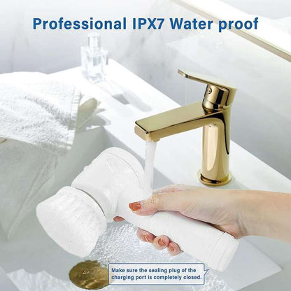 5in1 Home Kitchen Electric Cleaning Brush, Electric Spin Scrubber