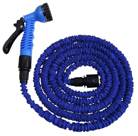 Expandable Hose Pipe with Spray Gun – For Garden, Car & Bike Wash | Lightweight, Flexible Water Hose with Nozzle.